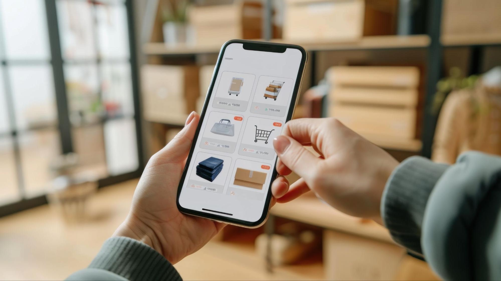 Amazon Shopping on Phone