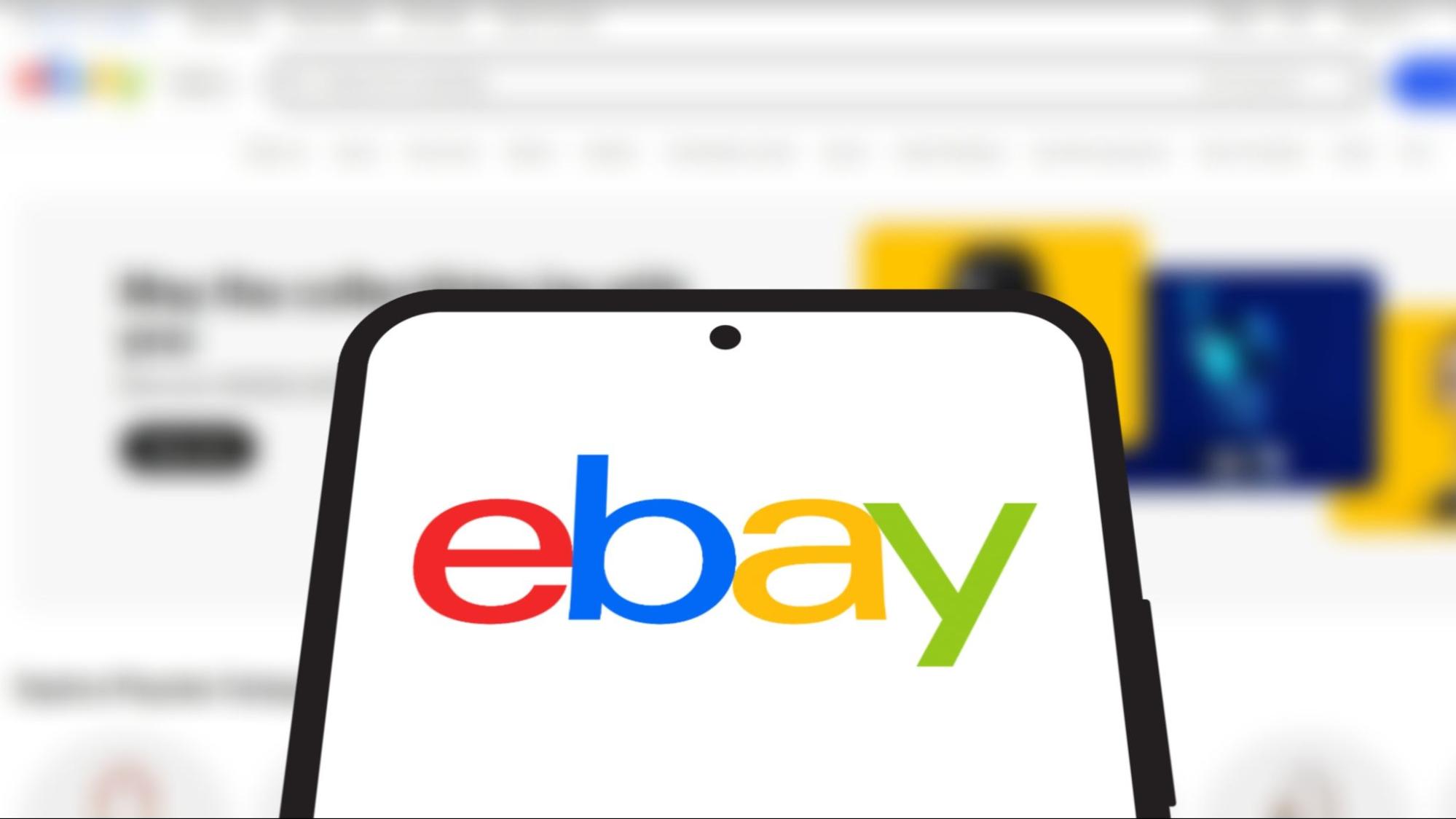 eBay on Phone and Computer